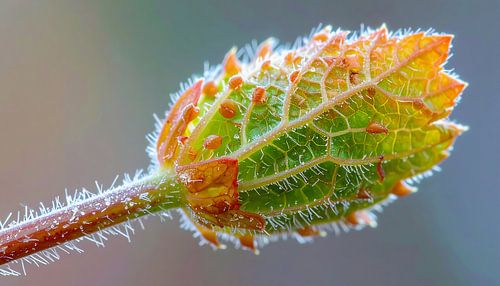 Macro-opname van een plant