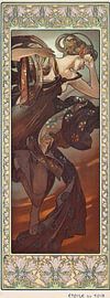 Evening Star, Alphonse Mucha