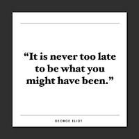 Inspiration quote | George Eliot