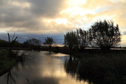 Zonsopkomst langs Nederrijn