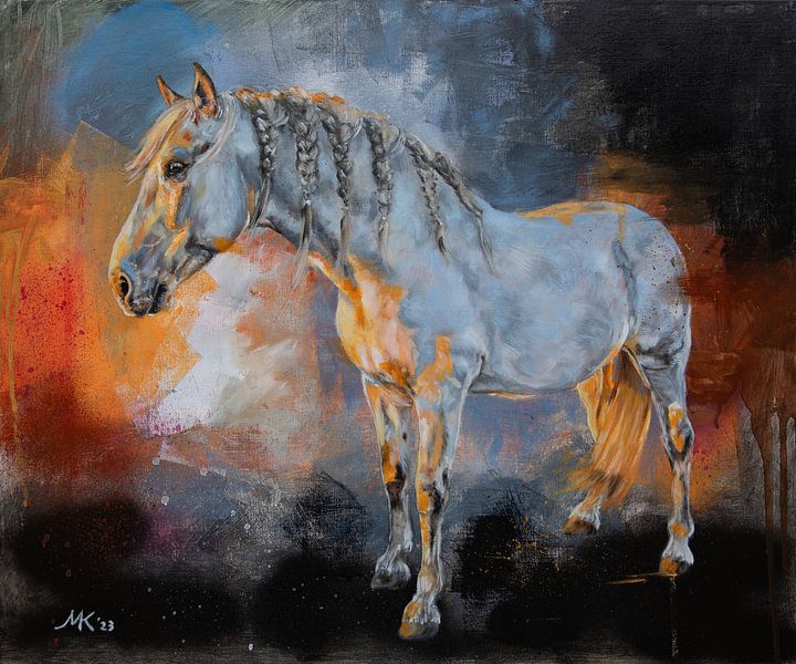 Pharaoh and the sunset by Maartje Klop