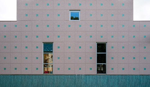 Mur coloré