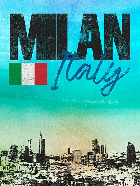 Mailand Italien von Printed Artings