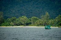 Boot vor der Küste von Phu Quoc, Vietnam