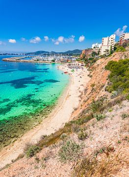 Mallorca Spanien, Strand von Puerto Portals Nous, Balearische Inseln von Alex Winter