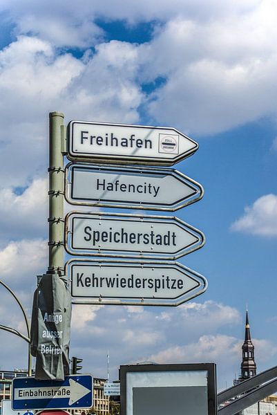 Wegweiser Hamburg von Norbert Sülzner