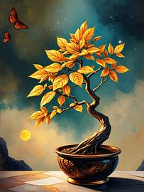 Minimalist Bonsai by Rizal Azhari