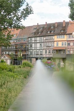 Krämerbrücke in Erfurt van Till Göhringer