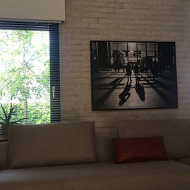 Customer photo: Rotterdam Central Station by Fokko Muller, on canvas