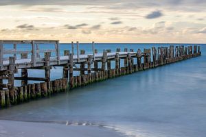 Ostsee - Die alte Seebrücke in Zingst