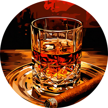 Whisky en sigaar van FotoKonzepte