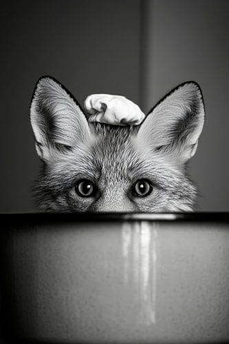 Fuchs in Küche