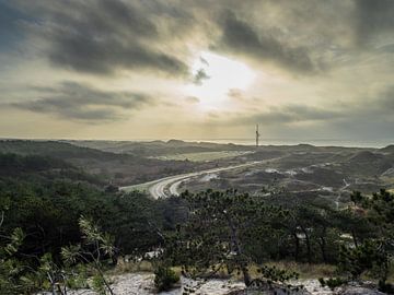 Zonsondergang Hargen aan Zee van Martijn Tilroe