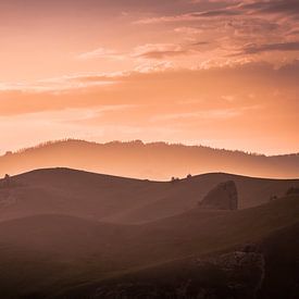 Sonnenaufgang in der Mongolei. von Andre Brasse Photography