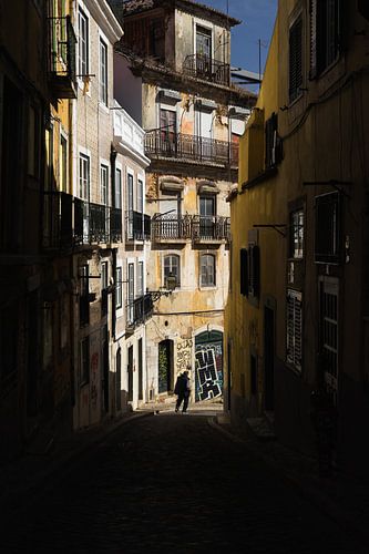 The streets of Lisbon