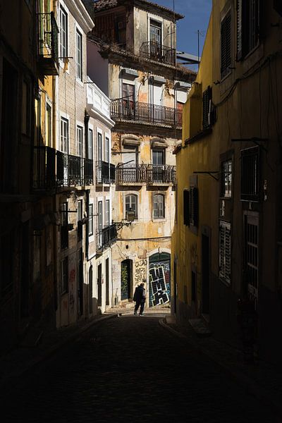 The streets of Lisbon by Twan Thimister