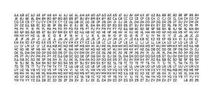 676 Initialen 