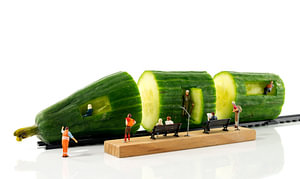 green train