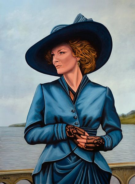 Michelle Pfeiffer Schilderij von Paul Meijering