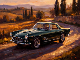 Maserati 3500 GT at Tuscan Golden Hour