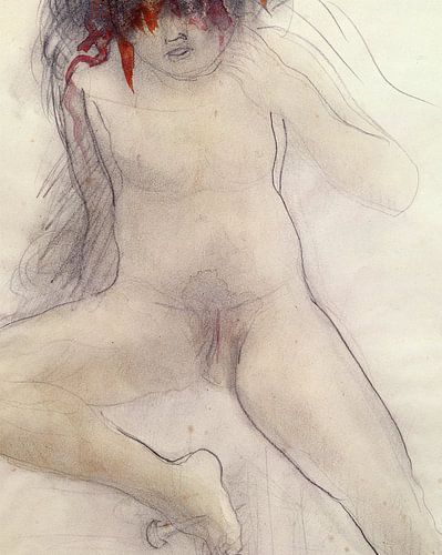 Auguste Rodin,Naakttekening