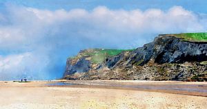 promenade sur la plage sur Andreas Wemmje