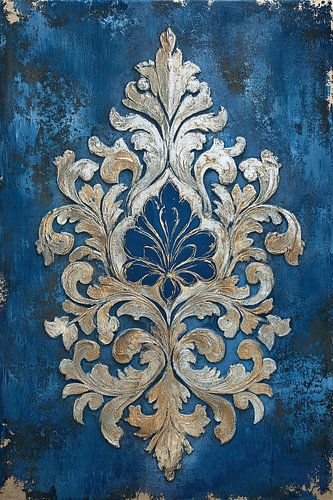 Rokoko-Revival | Verwittertes Rokoko Ornament