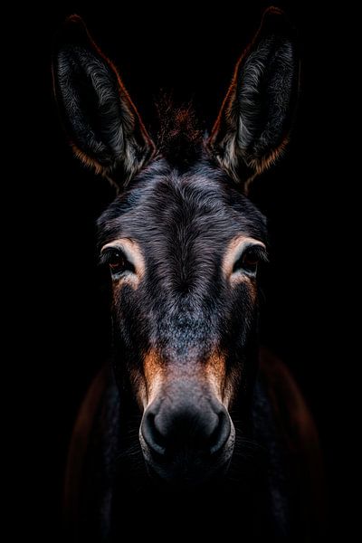 L'âne par Poster Art Shop