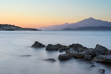 L'aube sur la mer Égée sur Rolf Schnepp