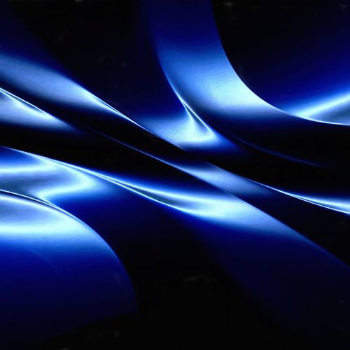 Abstract golvend lijnenspel