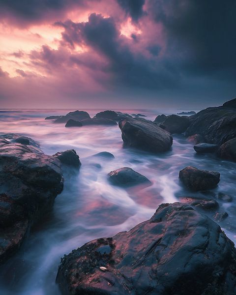 Goldene Stunde am Meer von fernlichtsicht
