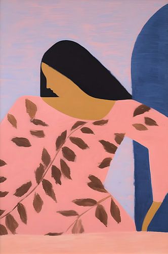 Frauen im Sonnenuntergang