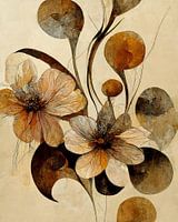 Flowers brown