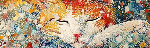 Schilderij Kat | Kat