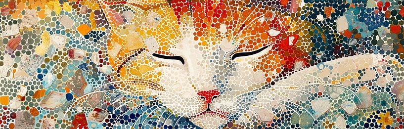Malerei Katze | Katze von Wunderbare Kunst