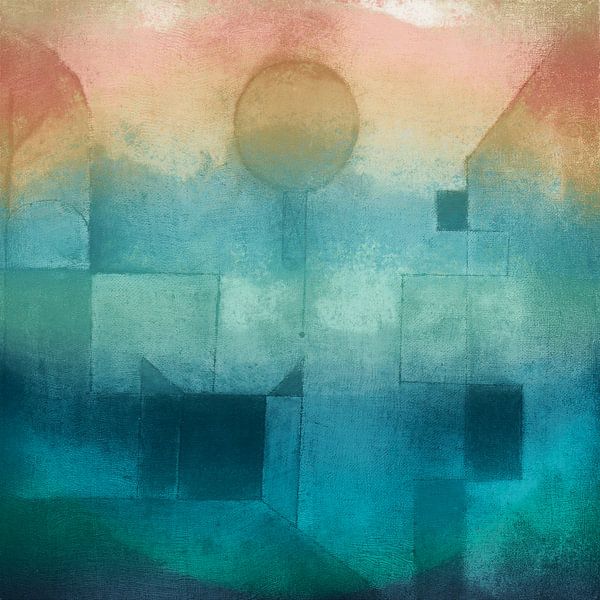 At Play With Paul Klee - Balloon by Western Exposure