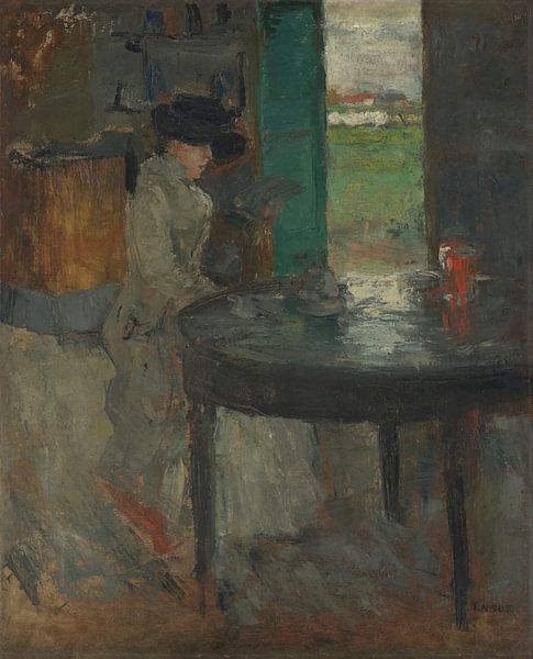 The Wait, James Ensor by Masterful Masters