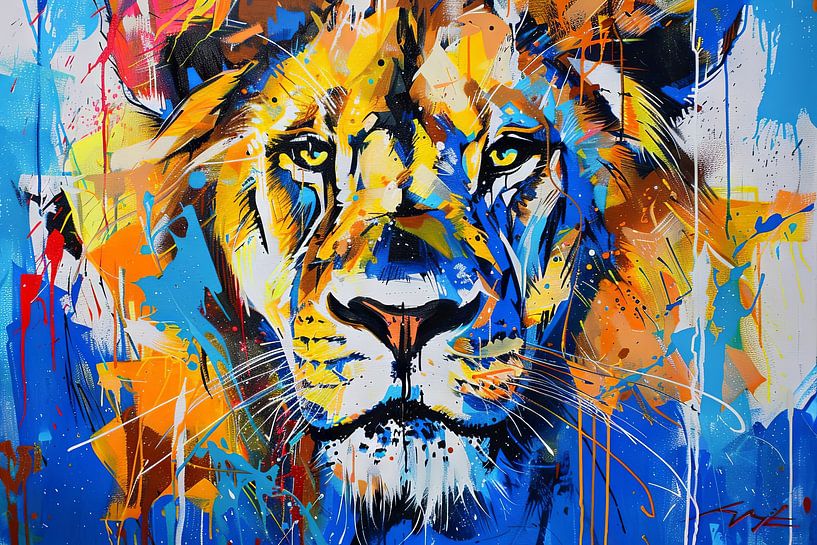 Leeuw van Poster Art Shop