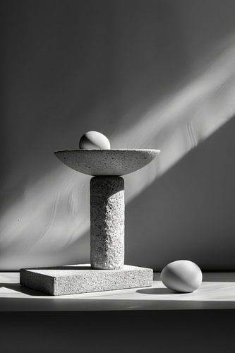 Minimalistische stillevens