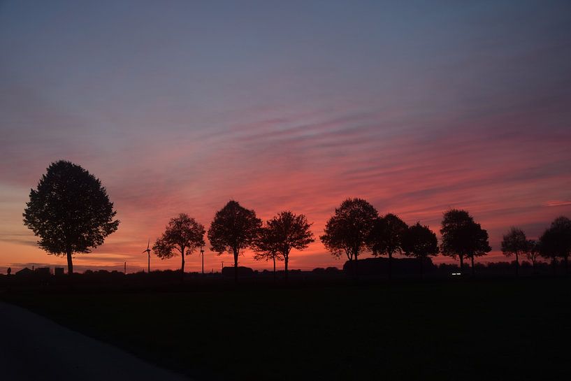 zonsondergang in Breyell van Jeroen Franssen