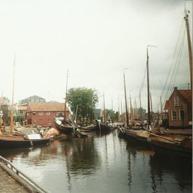 Een oude foto van spakenburg van Veluws