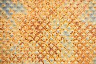Oude roestige metalen achtergrond textuur van Alex Winter thumbnail