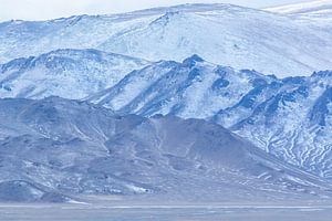 Besneeuwde Blauwe Bergen Mongolië