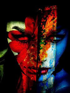 Splitted face