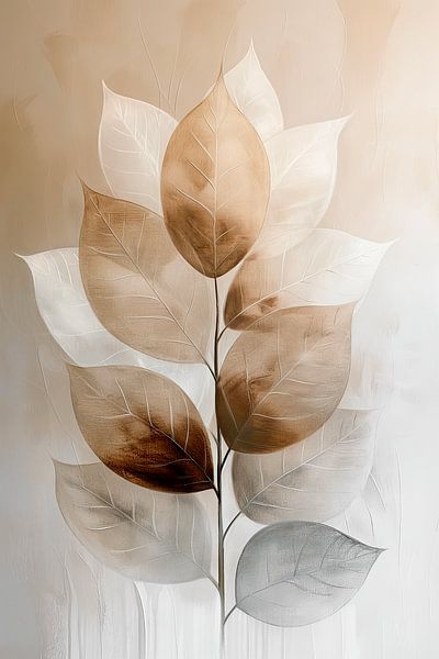 Transparent sheet - Japandi style by Marianne Ottemann - OTTI