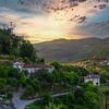 Villa classique dans un paysage montagneux sur Eddie Meijer