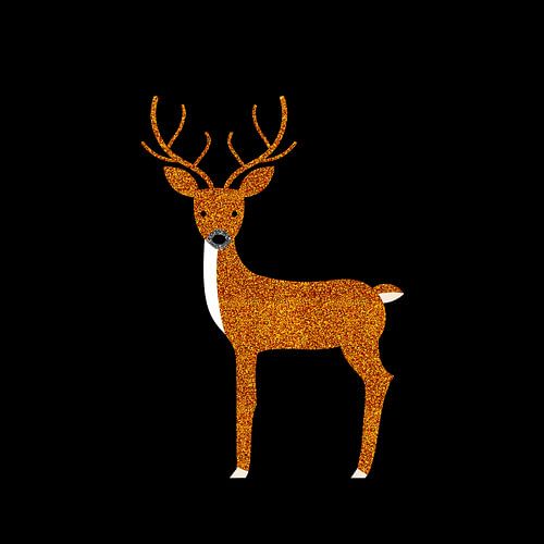GLITTER DEER II