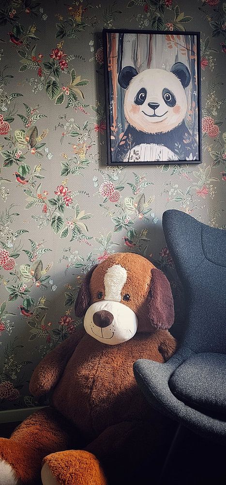 Panda  van Blikvanger Schilderijen 