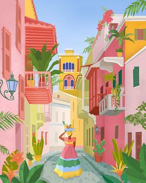 Cartagena, Colombia van Petra Lizde