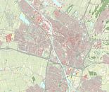 Karte von Utrecht von Rebel Ontwerp Miniaturansicht